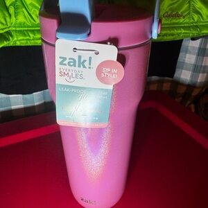 Zak! Pink Leak-Proof Tumbler
